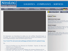 Tablet Screenshot of nesslog.com